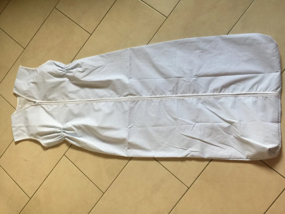 GRAPI Sommer Schlafsack 140 cm NEU Vichy blau