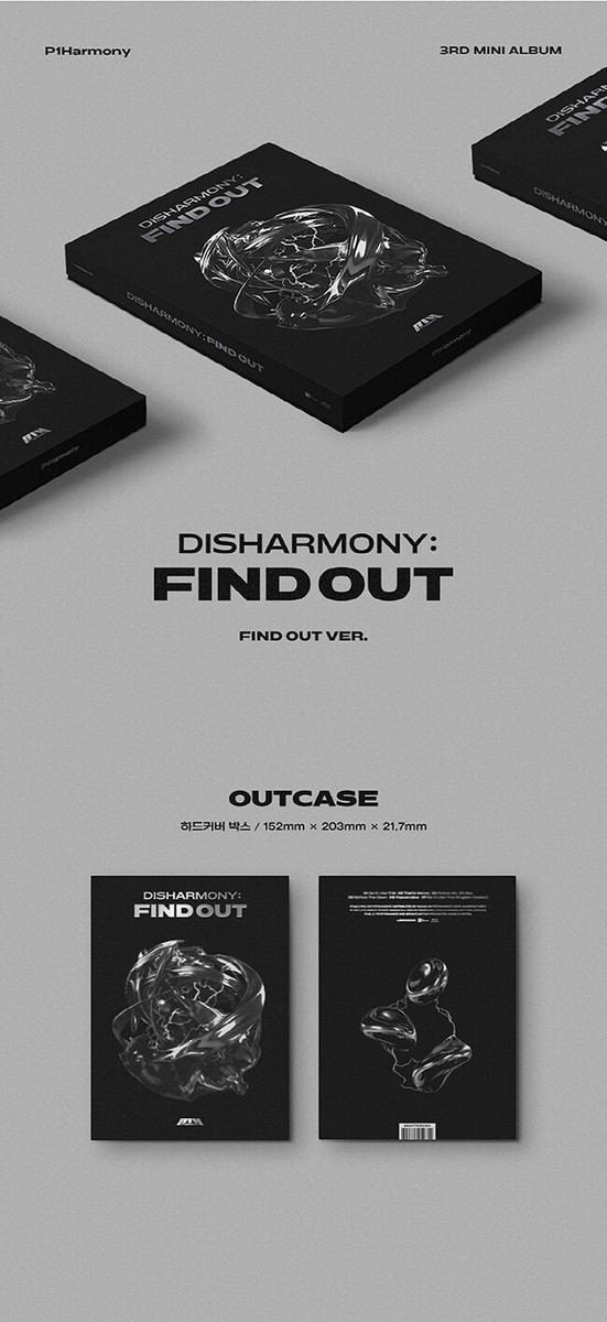 まとめ購入確認用500■P1Harmony  DISHARMONY P1HARMONY 3RD MINI ALBUM - DISHARMONY : FIND OUT – SubK Shop