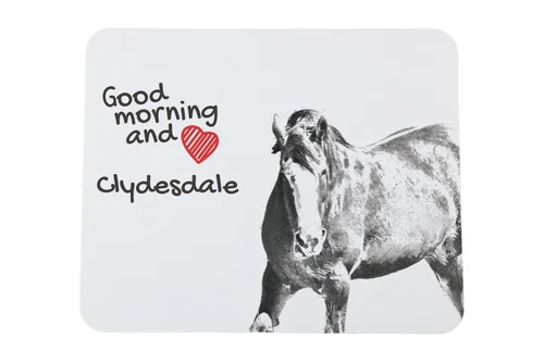 Clydesdale muismat met paard Art-Dog