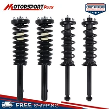 4X Front & Rear Complete Shock Struts For 2003-2007 Honda Accord 171372 172123L