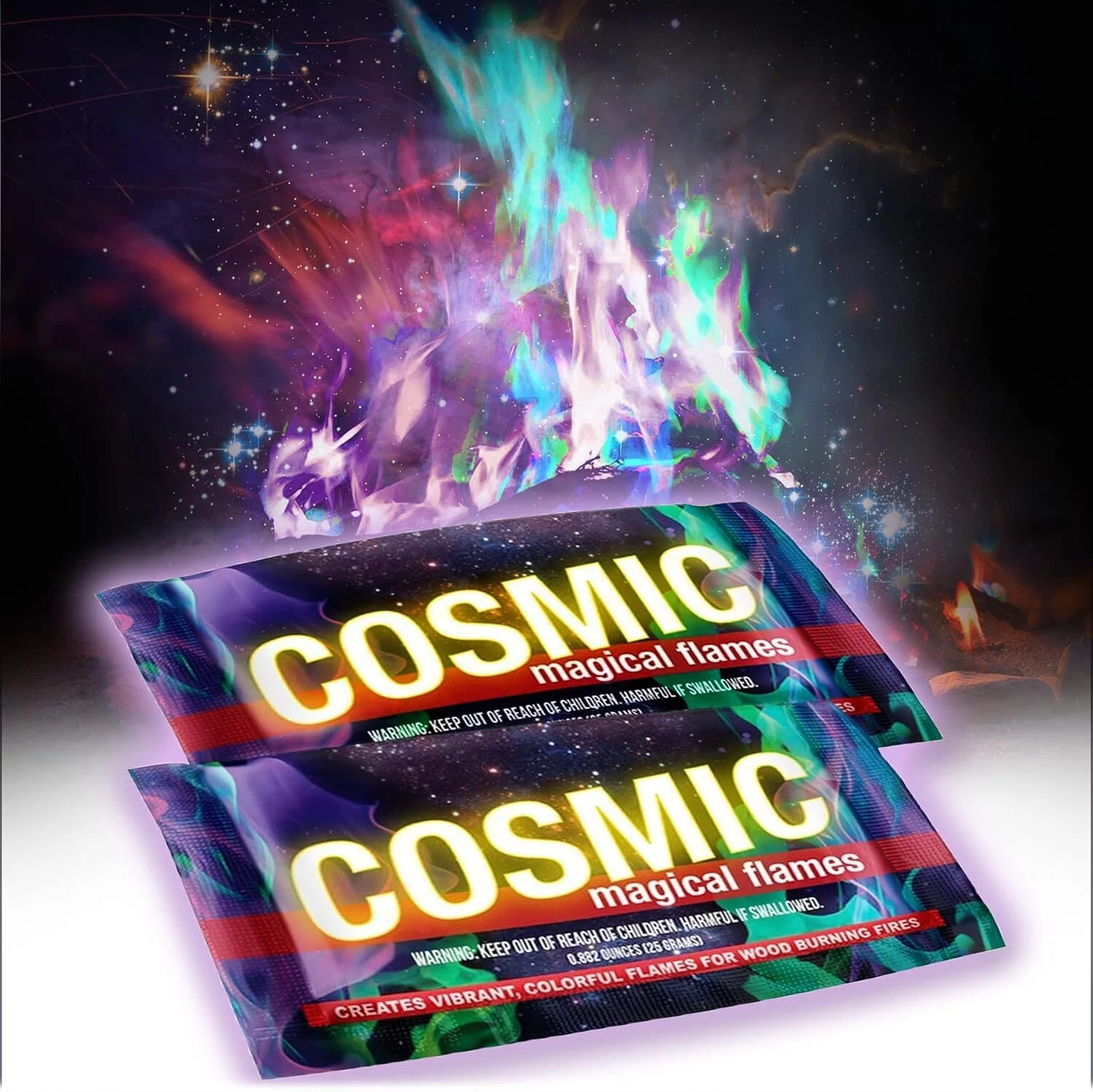 12 Pack Color Changing Fire Packets For Campfires Fire Pits Indoor Fireplaces