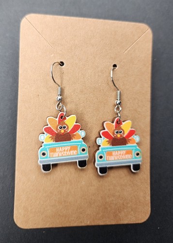 Jewelry Holiday Earring Valentine's St Patrick Lot #2 Thanksgiving Halloween - Picture 4 of 5