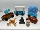 Vintage 1984 Fisher Price Little People Zoo Replacement Lot FREE SHIPPING