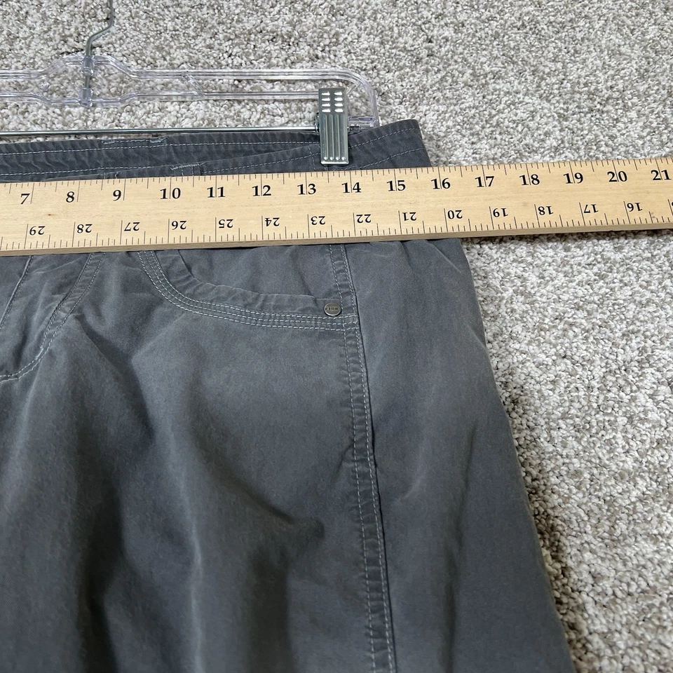 KUHL легендарный брюки женский размер 6 короткий серый туризм‎ на открытом воздухе грузовой карман - Изображение 4 из 4