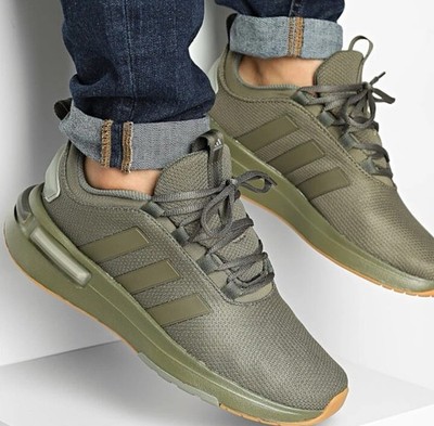 Adidas Racer TR23 Men's Size 9 Running Shoe Athletic Cloudfoam Gum Bottom NEW 