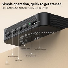 Magnetic LED Video Light LED Fill Light 3000K-6500K Dimmable Video WCIJ DDGB