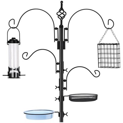 7ft Heavy-Duty Outdoor Feeding Station for Birds