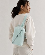 Lululemon Fast Track 2.0 10L Seafoam Crossbody Bag Adjustable Strap