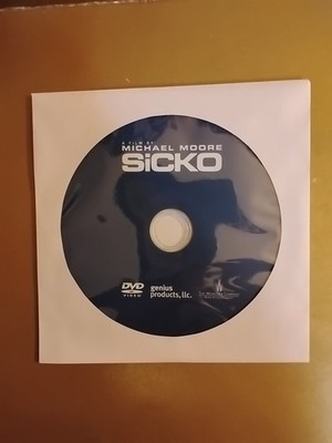 SICKO  DVD MOVIE DISC ONLY 