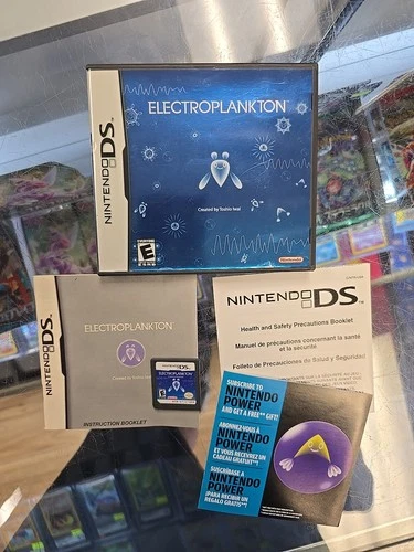 Electroplankton for Nintendo DS Complete in Box with Manual CIB RARE