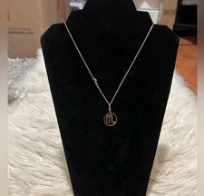 Scorpio Zodiac Necklace 