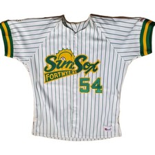 Vintage Fort Myers Sun Sox Speedline Game Worn Senior League Baseball Jersey