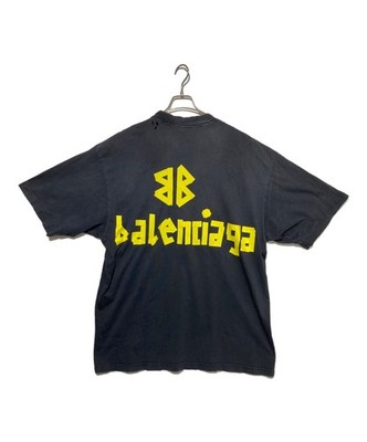 BALENCIAGA/ 23SS TAPE TYPE T-Shirt Gray Size: M | eBay