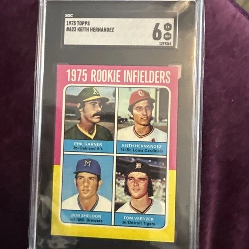 1975 Topps 1975 Rookie Infielders Keith Hernandez, Phil Garner, Tom Veryzer #623