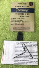 PACHMAYR ACCURA SYSYTEM ADJUSTABLE  REAR SIGHT: BROWNING HI POWER MKIII 9mm & 40