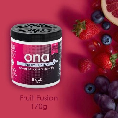 ONA Block Geruchsneutralisierer 170g Lufterfrischer Fruit Fusion