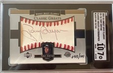 TONY GWYNN 2003 Upper Deck Sweet Spot Classic Greats #CG-TG 033/101 SGC 10 7