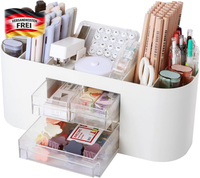 Schreibtisch Organizer Mit 7 Fach+3 Schubladen Aus Robustem Kunststoff FüR BüRo