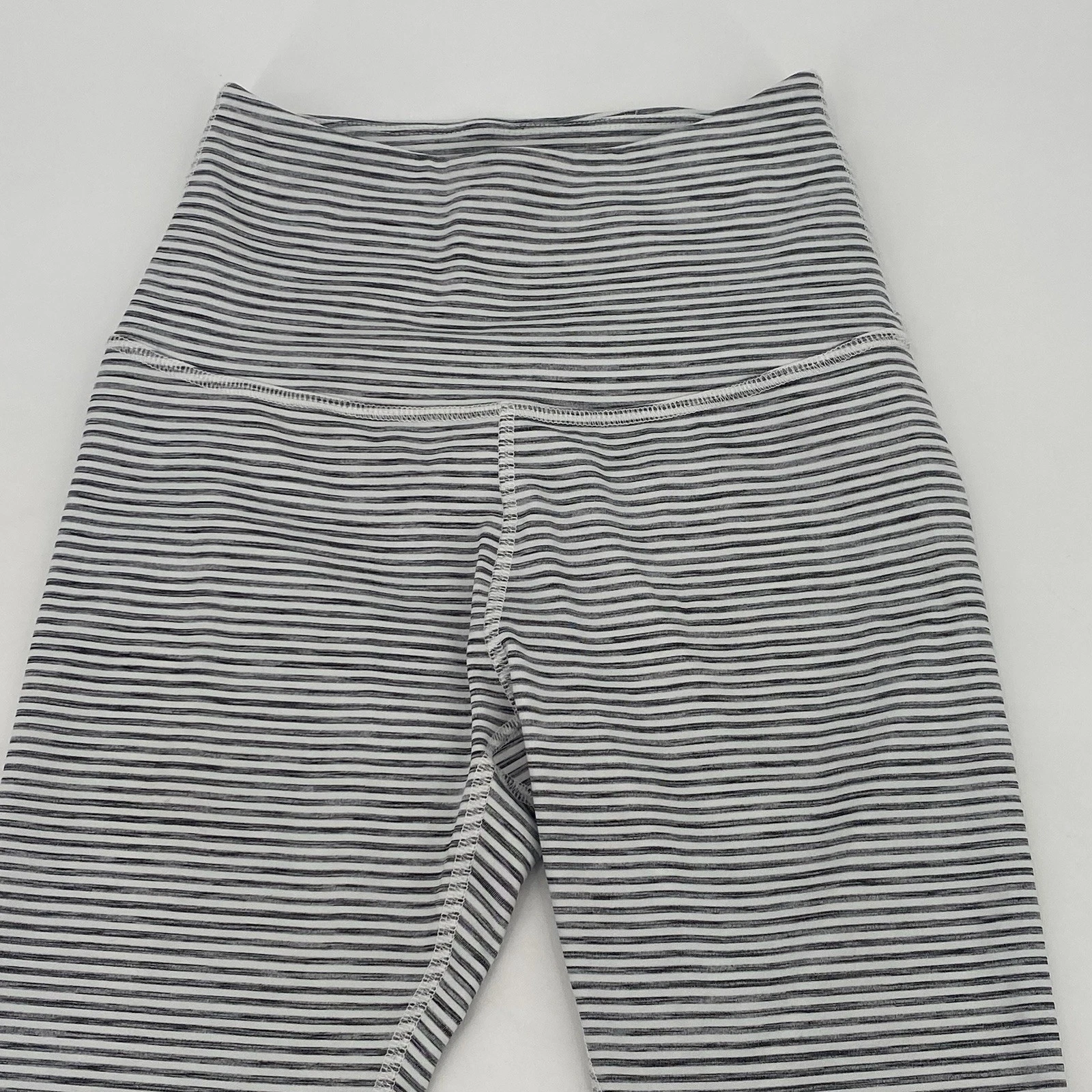 beyond-yoga surf stripe high waisted yoga leggings