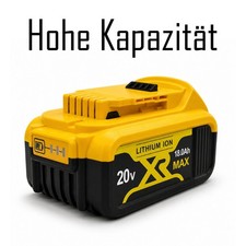 8,0Ah Akku Für DeWalt 18V 20V MAX XR Li-Ion ...