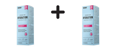 2 x Weider Premium Hydration Sticks (10x7g) Wildberry (192,86 EUR/kg)