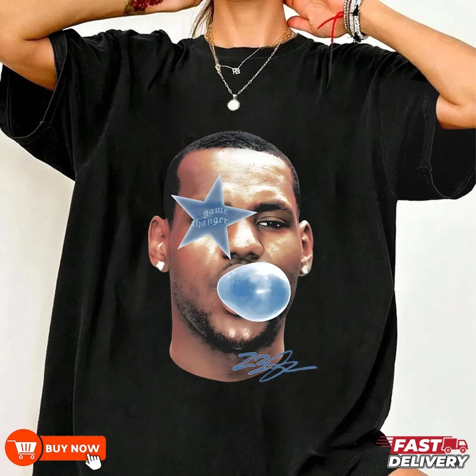 Camiseta LeBron James 23 Los Angeles Lakers Baloncesto NBA - Multicolor, S-5XL Foto 3 de 4