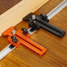 Thin Table Saw Jig Guide A Way Roller Wood Thin Strips Cutting for All Table Saw