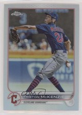 2022 Topps Chrome Refractor Triston McKenzie #142 1d0j