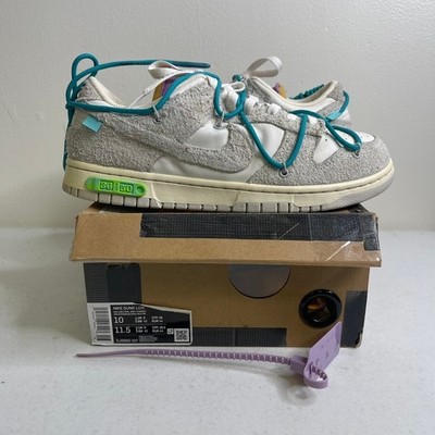 Size 10 - Nike Dunk Low Off-White ''Lot 36''