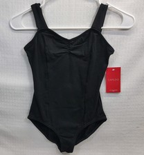 NTW Capezio The Dancemaker Team Basics Tank Leotard In Black