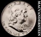 1963-D Franklin Half Dollar- Silver- Choice Gem Brilliant Unc++++ #J9144