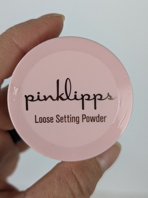 Pinklipps Loose Setting Powder In BANANA  1.8g Travel Size New Sealed