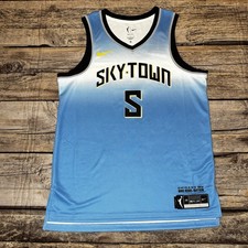 Nike Dri Fit WNBA Angel Reese #5 Chicago Sky 2024 Rebel Edition Jersey Large