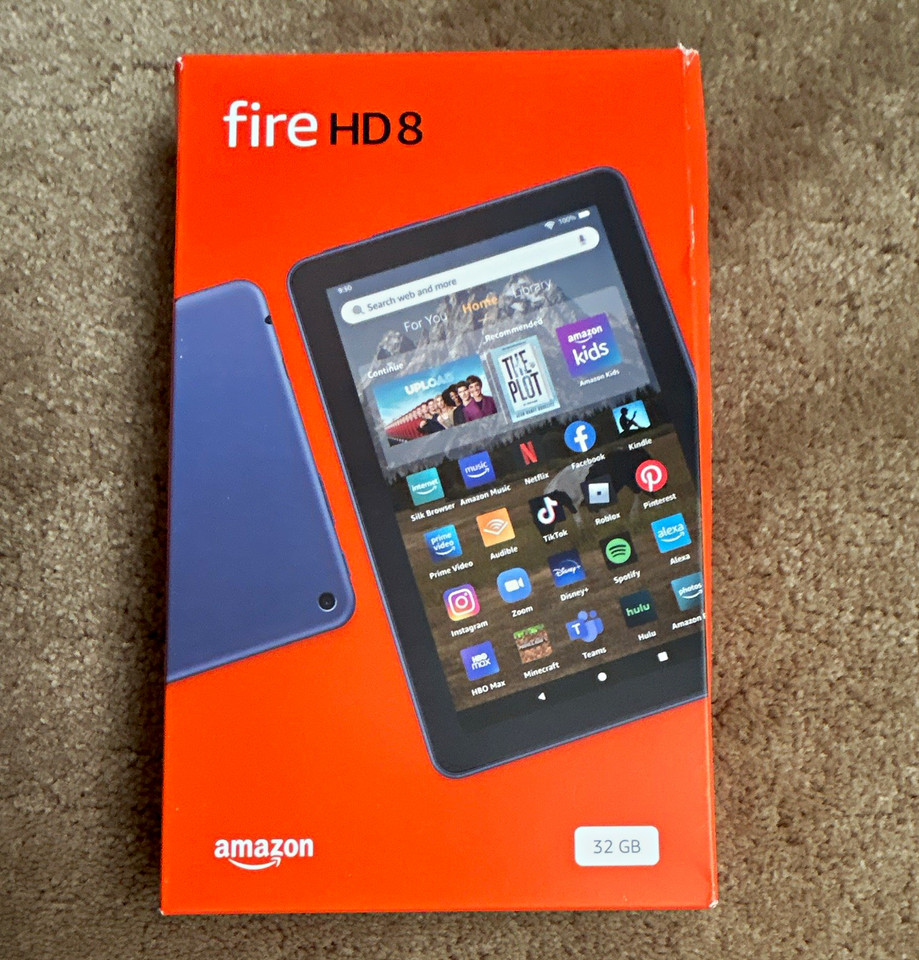 Amazon Fire HD 8 8in Tablet 32GB 2GB RAM Hexa Core Blue Dual Cameras | eBay