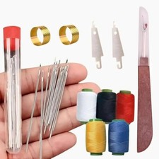 Big Eye Steel Needles Set, Stainless Steel Needle Sewing Kit