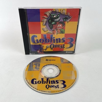 GOBLINS QUEST 3 (Sierra On-Line, 1994, MS-DOS, PC CD-ROM) Puzzle Adventure Game