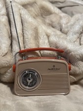 Hearth  Hand with Magnolia Retro AM/FM Radio   Vintage Style Farmhouse Decor