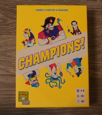 Champions (Deutsch) - Repos/Asmodee - Tolles Partyspiel - Vollständig