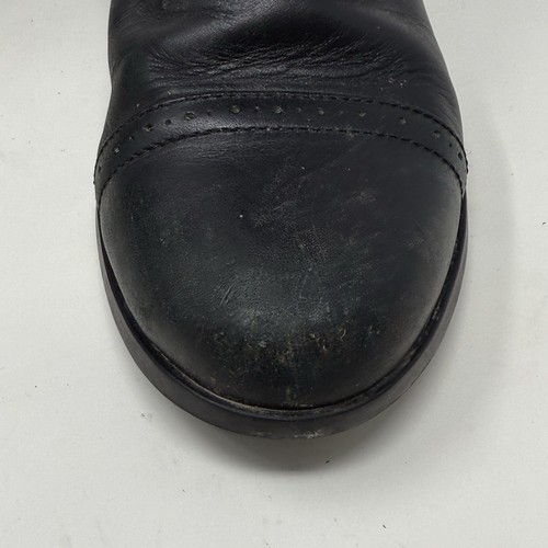 Ariat Paddock Scout Boots Womens 6 Black Leather Lace Up Western Riding - Picture 9 of 22