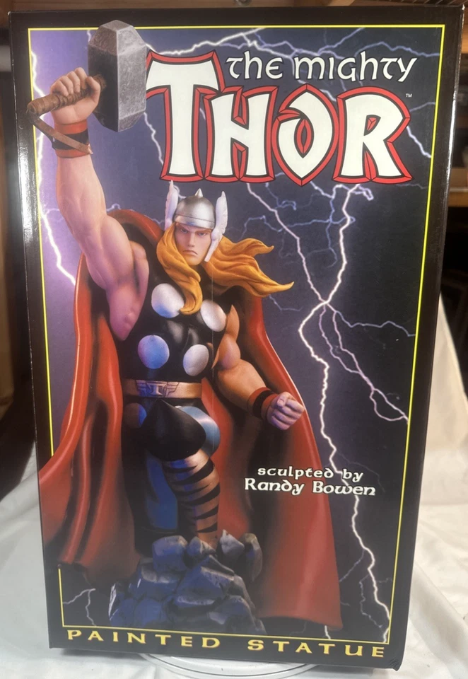 The Mighty Thor Bowen Designs 1999 Marvel 15" Estatua #14/3000 (ST) Foto 3 de 4