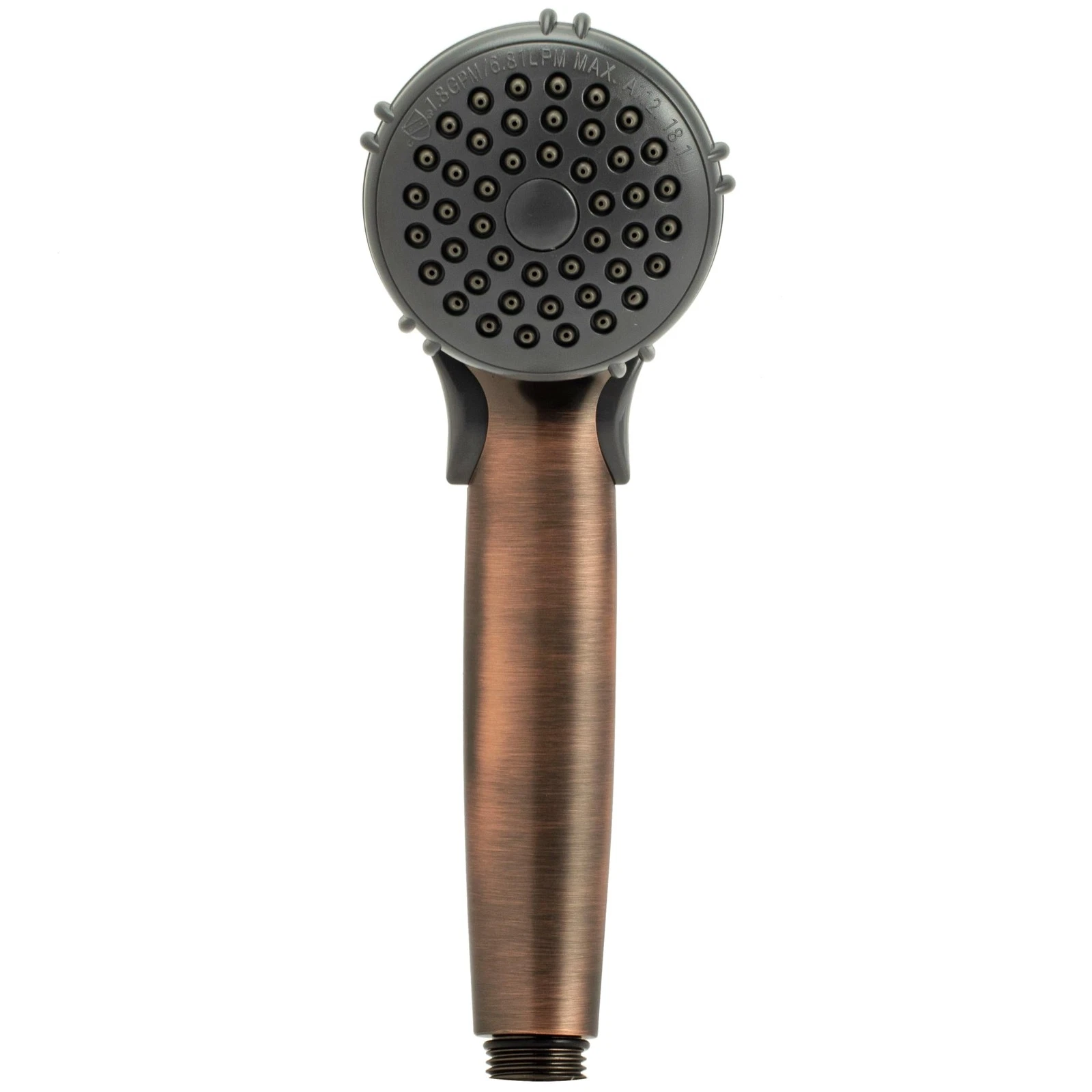 Handheld Shower Head Oil Rubbed Bronze with Flow Control Easy Installation