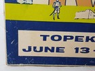 Vintage 1961 The Kansas Story Musical Advertising Sign Topeka Kansas Wichita KS — photo 4