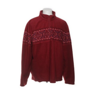 Atlas for Men, Fleecepullover, Größe: 4XL, Rot/Mehrfarbig, Polyester #jUo