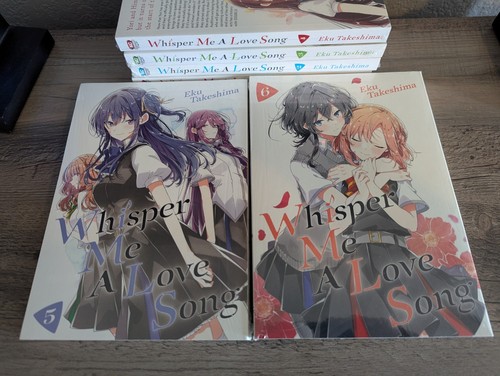 Whisper Me a Love Song Vol 1-6 Englisch Manga Set - Neu Eku Takeshima Yuri - Bild 9 von 10