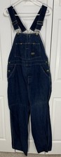 Vintage OshKosh B'gosh Denim Bib Carpenter Overalls Union Made In the USA