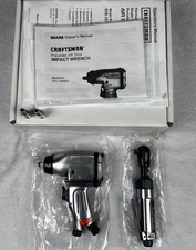 Craftsman Pneumatic 3/8 Drive Impact Wrench 3/8 Drive Mini Ratchet Accessory Kit