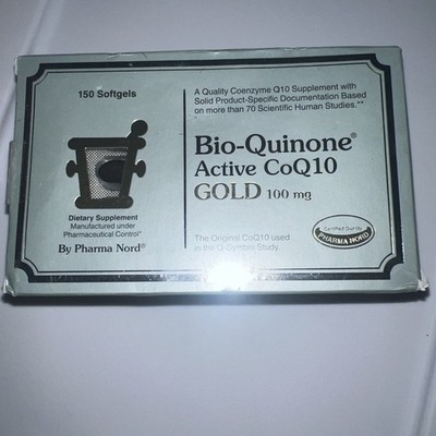 Pharma Nord Bio-Quinone Active Q10 Gold 100mg Capsules (150) BBE 06/2026