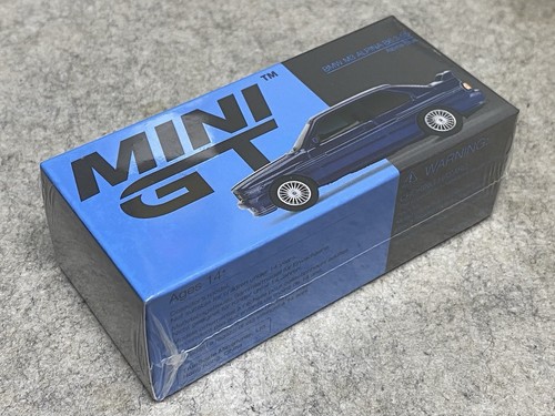 MiniGT BMW M3 (E30) ALPINA B6 3.55 Alpina Blue No.120 RHD - Picture 3 of 4