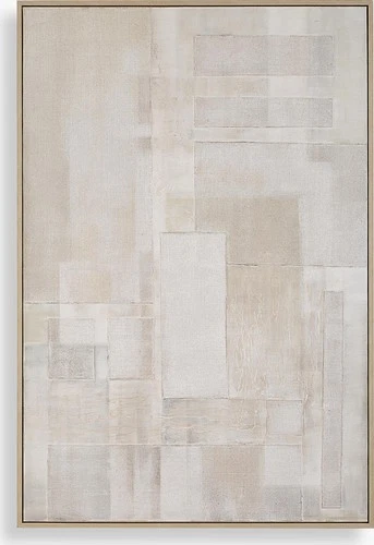 Uttermost 32377 Erase 74" x 50" Framed Abstract Painting - MultiColor - Picture 5 of 5