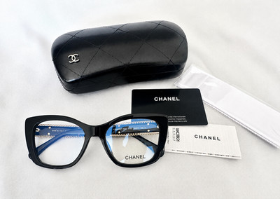Chanel 3460 Eyeglasses 52-17-140 Unisex Luxury Designer Optical Frame Full Set